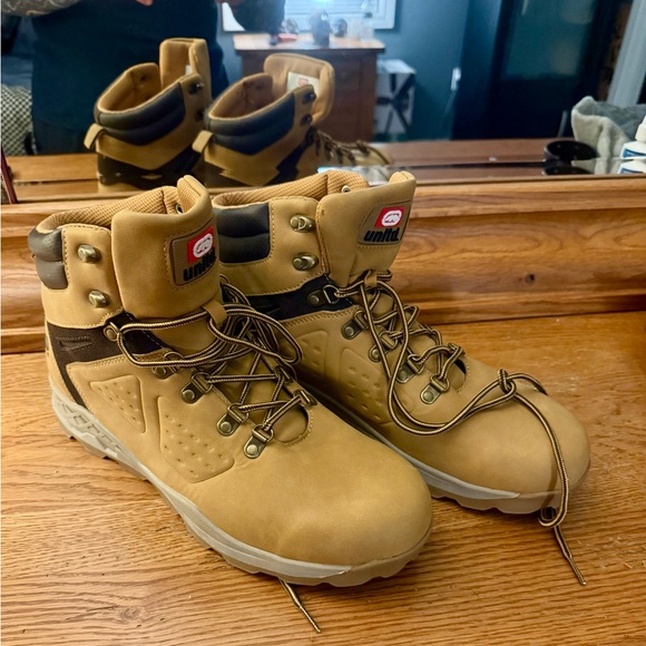 Ecko Unlimited Tan Hiking Work Boots Brand New! - Picture 3 of 9